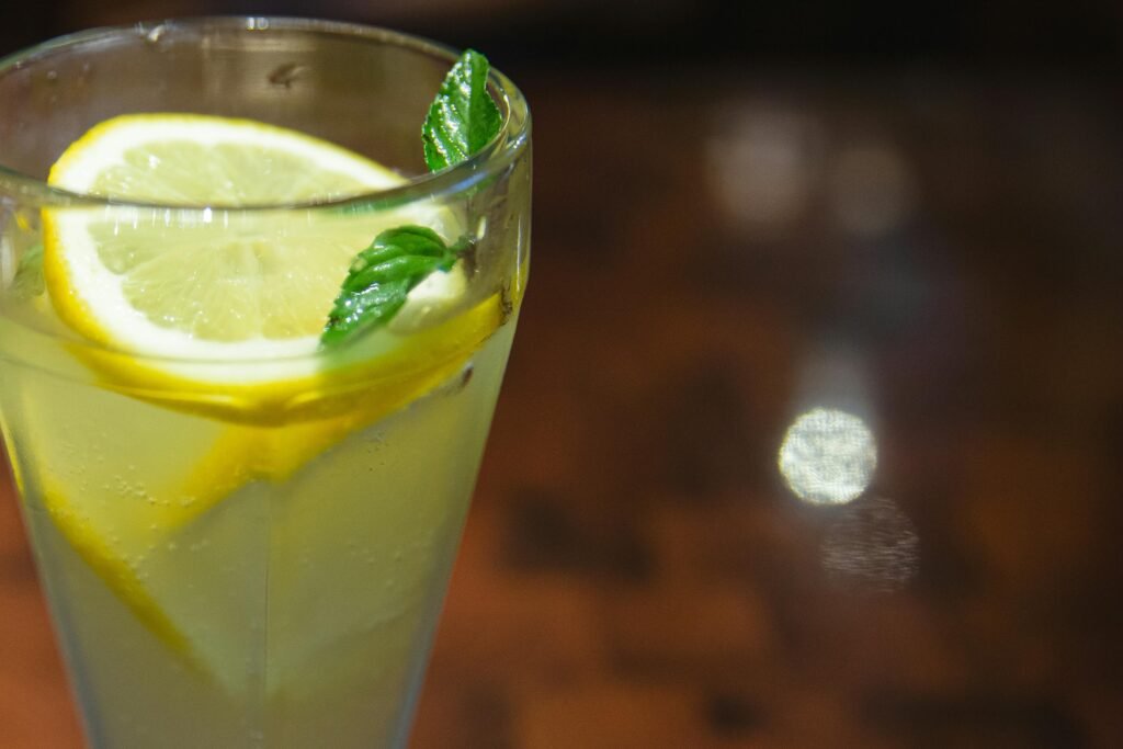 lemon mint juice